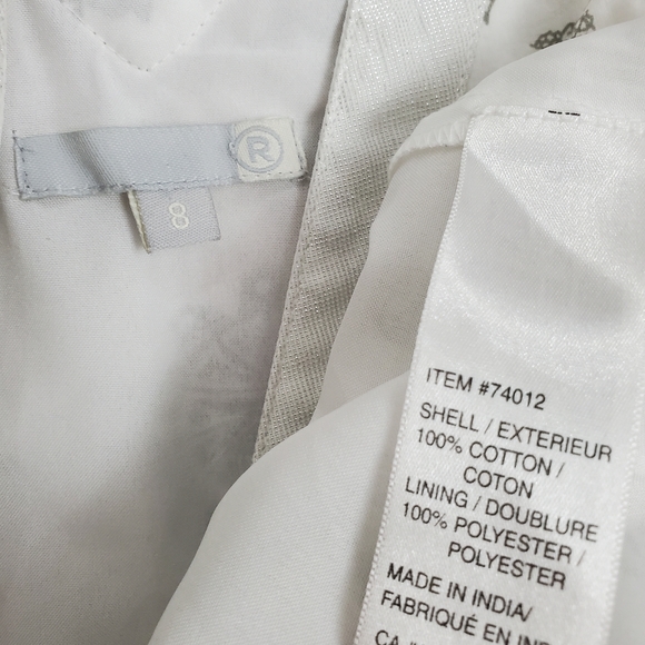 Lovely White Maxi Dress sz 8 - Picture 2 of 16